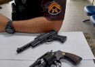 Polícia apreende arma com número raspado e prende dono de casa em Paraíba do Sul