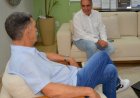 André Ceciliano visita o prefeito Cláudio Mannarino e parabeniza pela excelente gestão.