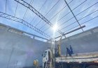 Prefeitura de Três Rios avança na reta final das obras do novo Ginásio Poliesportivo