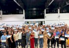 Prefeito Julio Canelinha participa da formatura da segunda turma do Qualifica Jovem