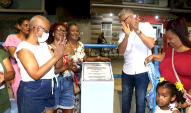 Prefeitura de Barra Mansa inaugura reforma de praça no bairro Vila Maria