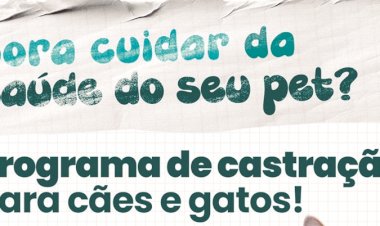 Prefeitura de Três Rios inscreve para Programa de Castração de Cães e Gatos