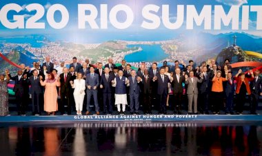 G20 tem nova foto oficial no Rio, agora com Biden, Trudeau e Meloni... mas com outros faltosos, como Milei e Lavrov
