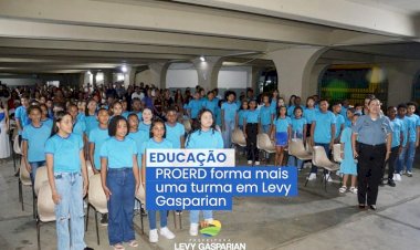 PROERD forma mais uma turma em Levy Gasparian