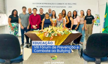 Levy Gasparian realiza o VIII Fórum de Prevenção e Combate ao Bullying