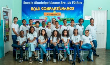 Escola Municipal Nossa Senhora de Fátima se destaca no IDEB e alcança maior nota da região Centro-Sul