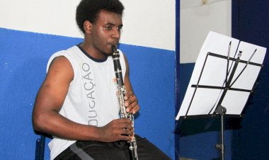 Aluno de Barra Mansa é selecionado para o Festival Internacional Sesc de Música