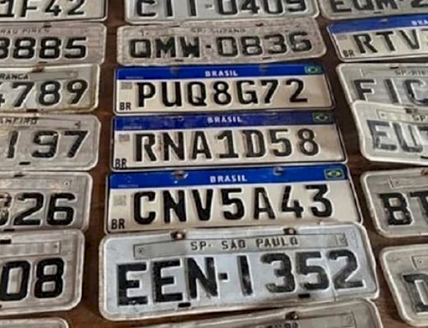 Projeto propõe volta de estado e município em identificação de veículos