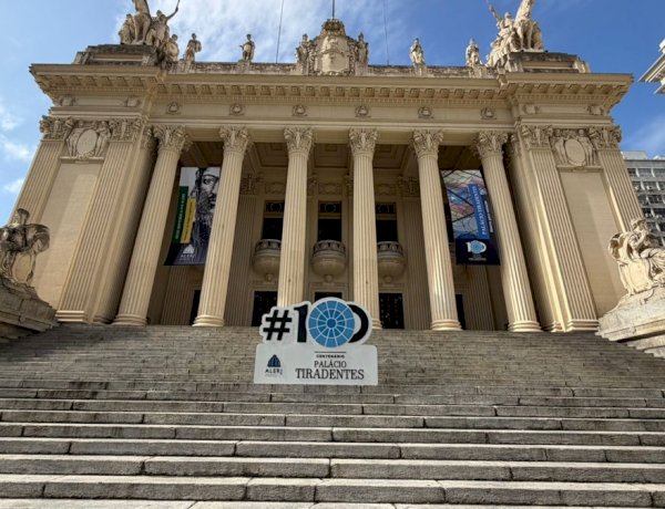 Palácio Tiradentes celebra seus 100 anos Com lançamento de Selo Comemorativo e Medalha do Centenário