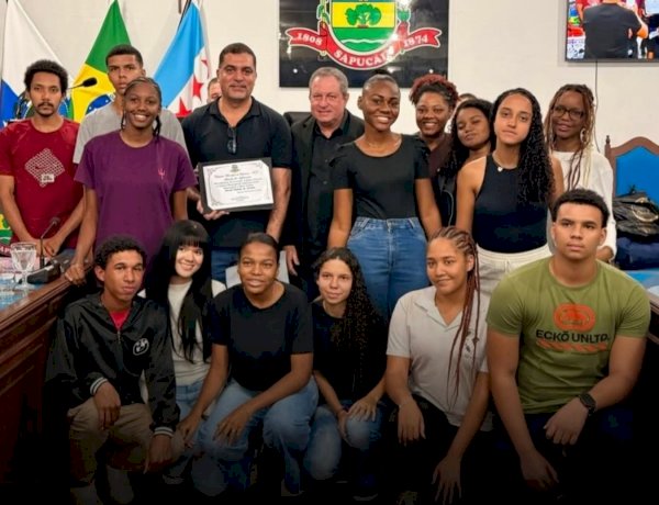 Projeto fala Sapucaia recebe moção de aplausos da Câmara Municipal de Sapucaia (RJ)
