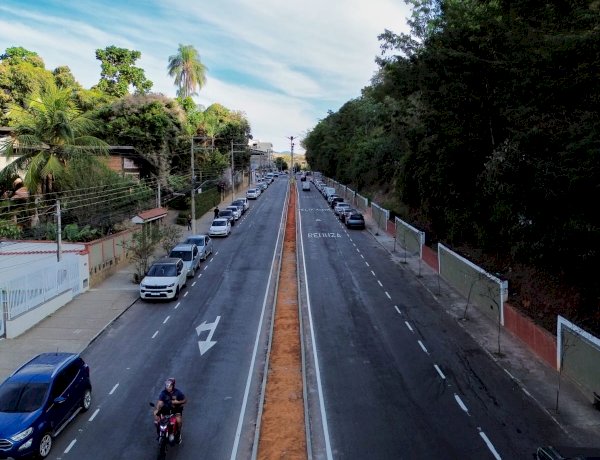 Obras na entrada da cidade seguem avançando e entram em nova etapa