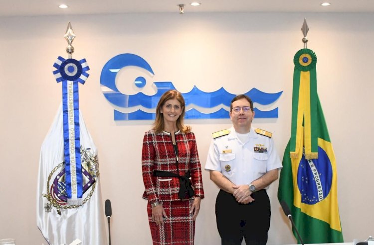 Célia Jordão participa de evento, em Brasília, sobre os avanços da Economia do Mar