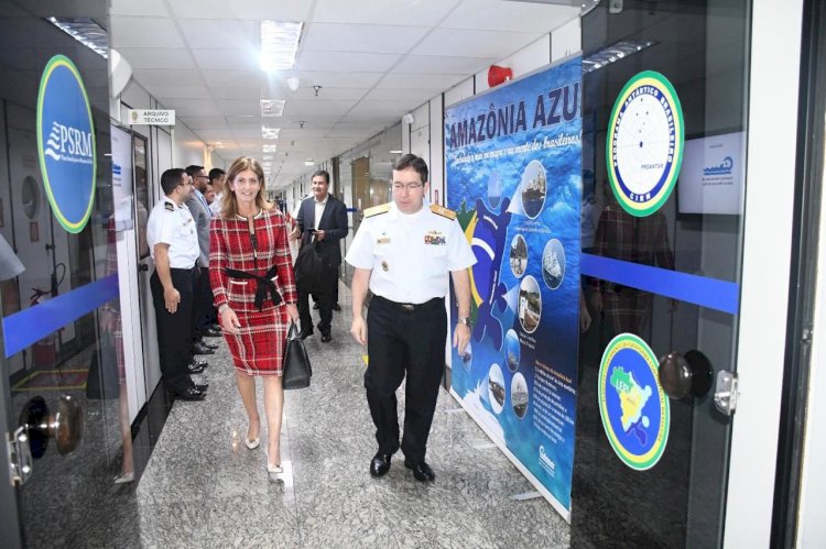 Célia Jordão participa de evento, em Brasília, sobre os avanços da Economia do Mar