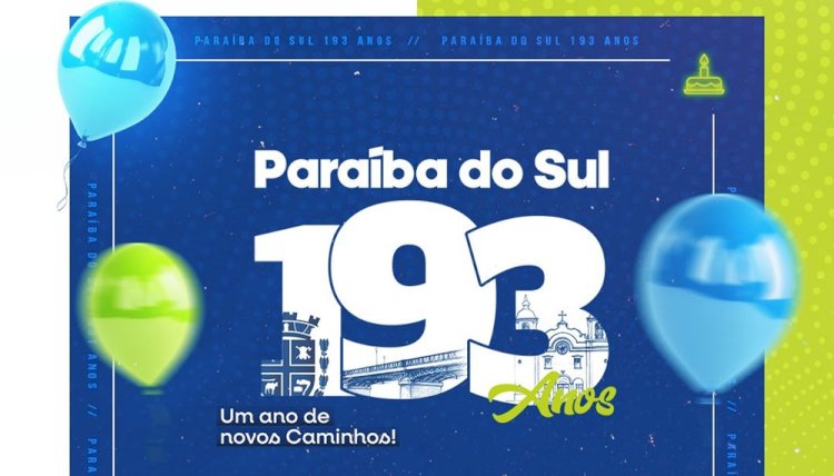 Paraíba do Sul - 193 anos