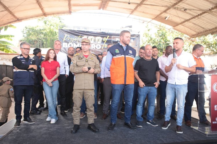 Paraíba do Sul lança pedra fundamental da futura unidade do Corpo de Bombeiros Militar