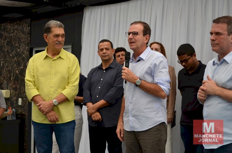 Ex-prefeito e pré-candidato Eduardo Paes participa de encontro para debater  futuro do Estado em Comendador Levy Gasparian