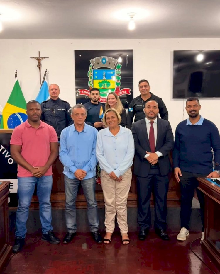 Cerimônia de posse marca o início da nova diretoria do Conselho Comunitário de Segurança de Sapucaia (RJ)