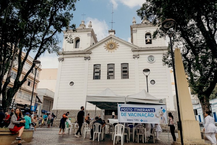 Barra Mansa promove fim de semana de vacinação contra a influenza na Praça da Matriz