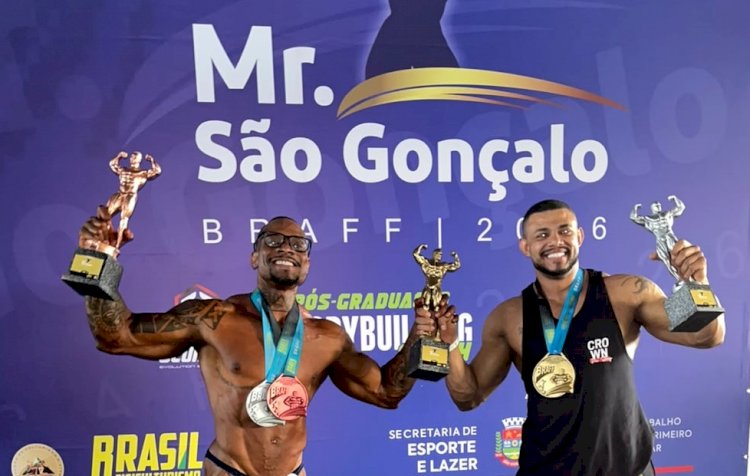 Atleta de Paraíba do Sul conquista quatro pódios e volta a se destacar no fisiculturismo