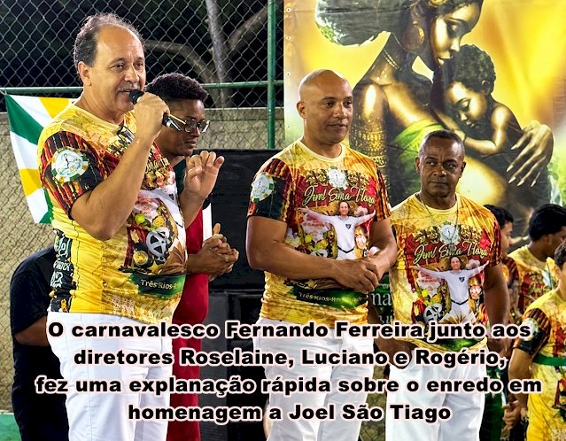 Em Cima da Hora apresenta nova rainha de bateria e enredo em homenagem a Joel São Tiago