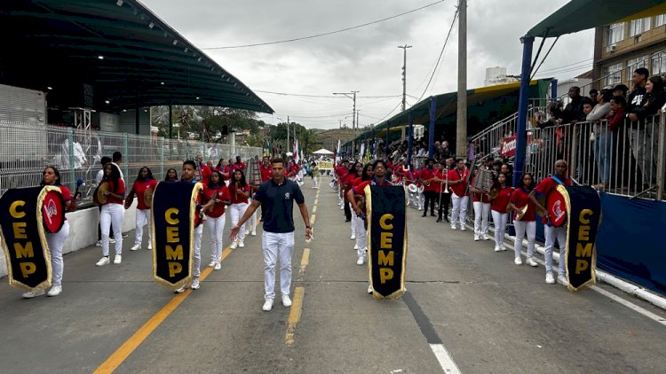 Desfiles cívicos em Três Rios reuniram cerca de 40 instituições e emocionaram população durante as comemorações da Independência do Brasil