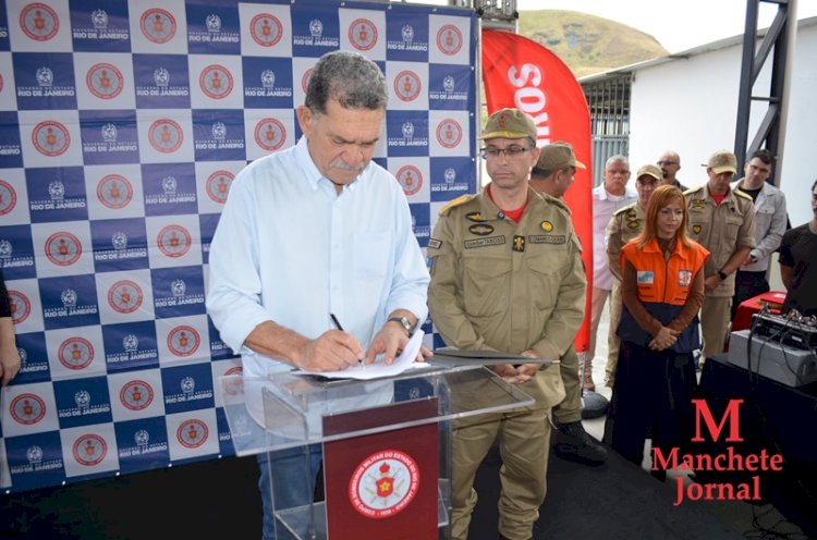 Destacamento do Corpo de Bombeiros Militar é ativado nesta sexta-feira (11), em Comendador Levy Gasparian