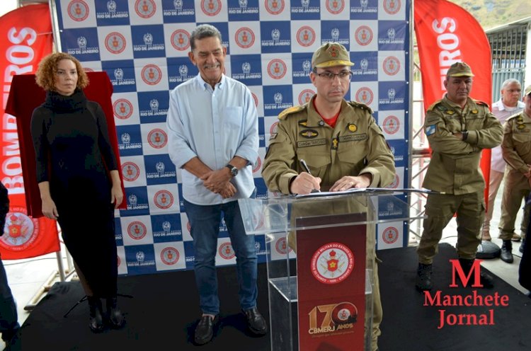 Destacamento do Corpo de Bombeiros Militar é ativado nesta sexta-feira (11), em Comendador Levy Gasparian