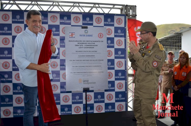 Destacamento do Corpo de Bombeiros Militar é ativado nesta sexta-feira (11), em Comendador Levy Gasparian