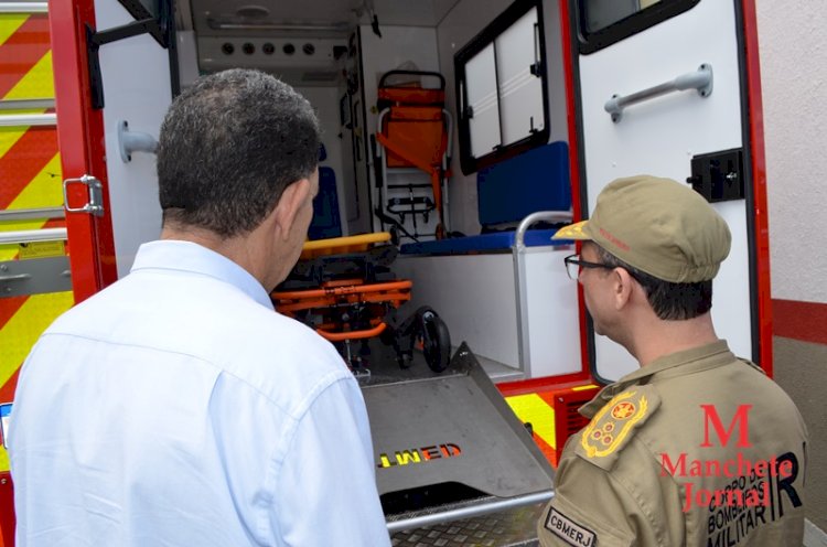 Destacamento do Corpo de Bombeiros Militar é ativado nesta sexta-feira (11), em Comendador Levy Gasparian